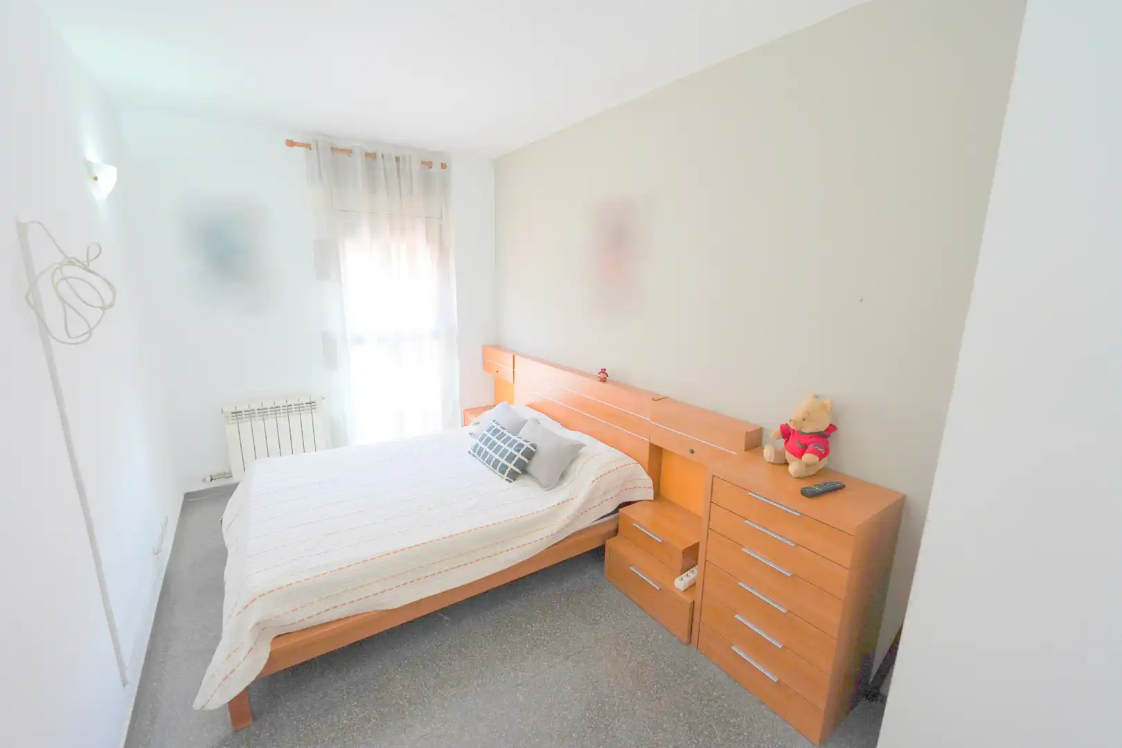 Schlafzimmer von Wohnung zum Verkauf in Barcelona mit Klimaanlage, Heizung und Möbliert