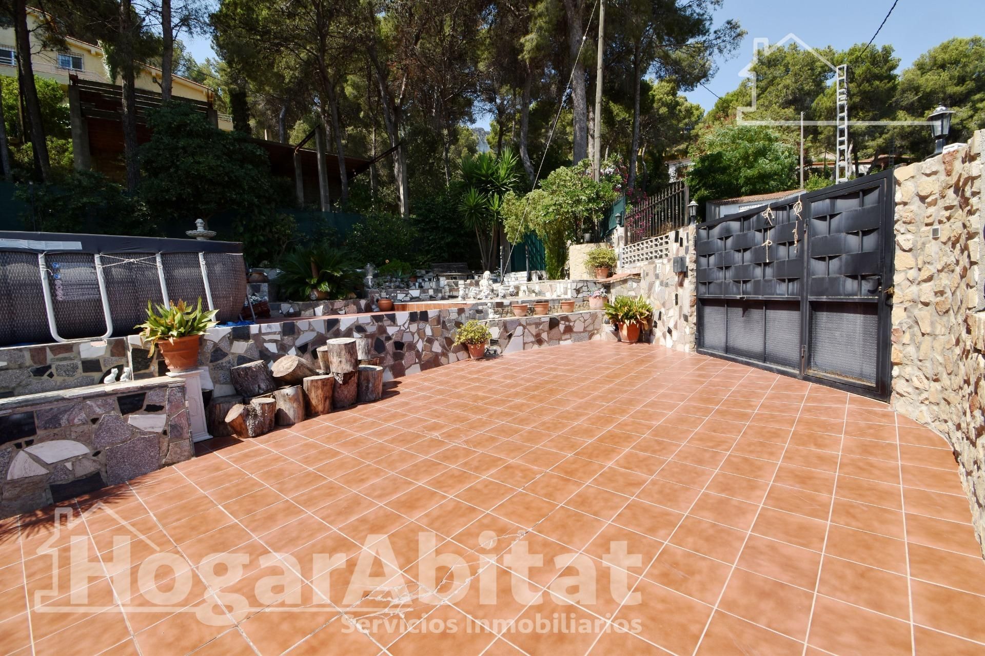 Jardí de Casa o xalet en venda en Llaurí amb Aire condicionat, Jardí privat i Terrassa