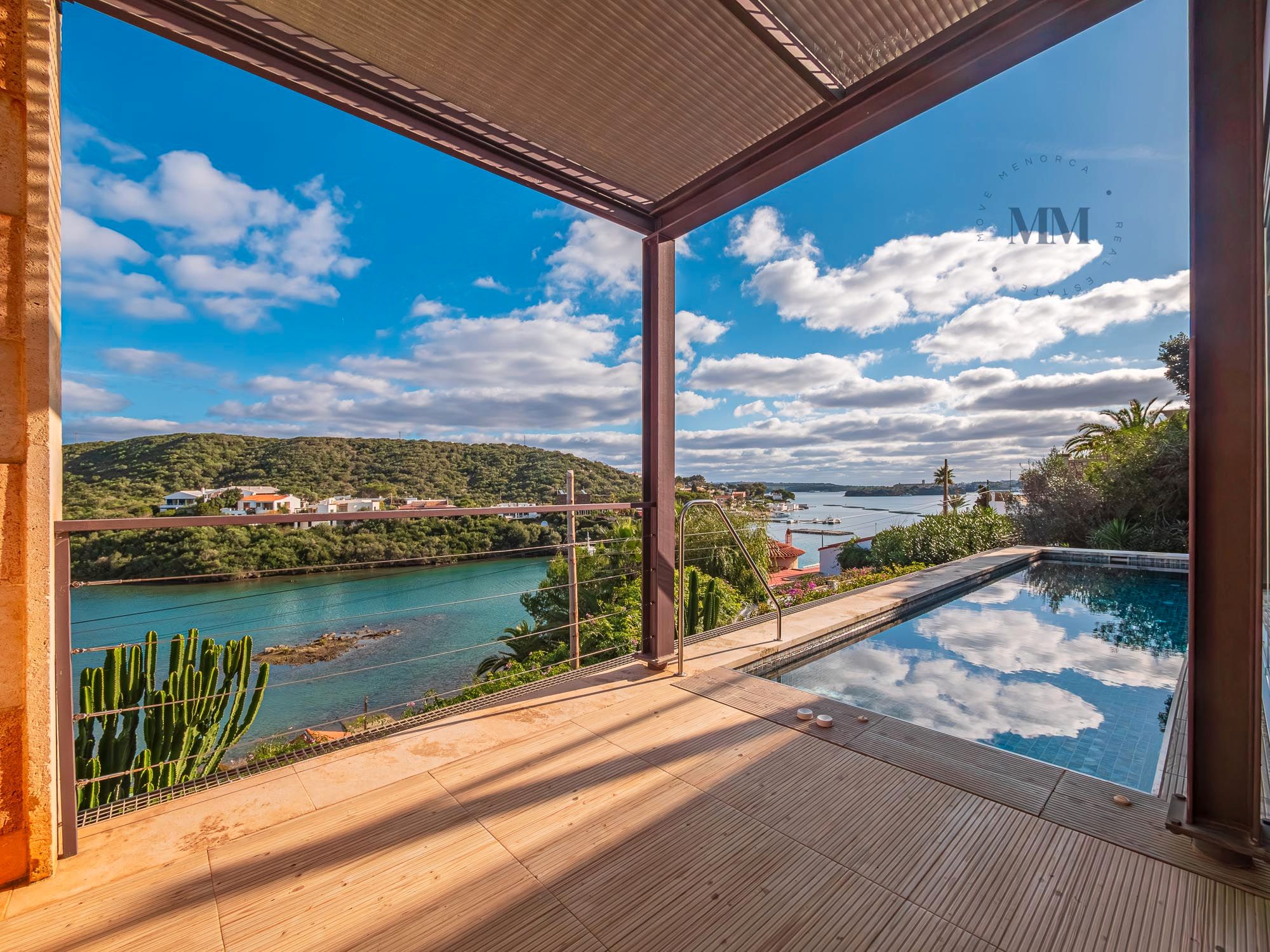 Terrassa de Casa o xalet en venda en Maó - Mahón amb Aire condicionat, Jardí privat i Terrassa