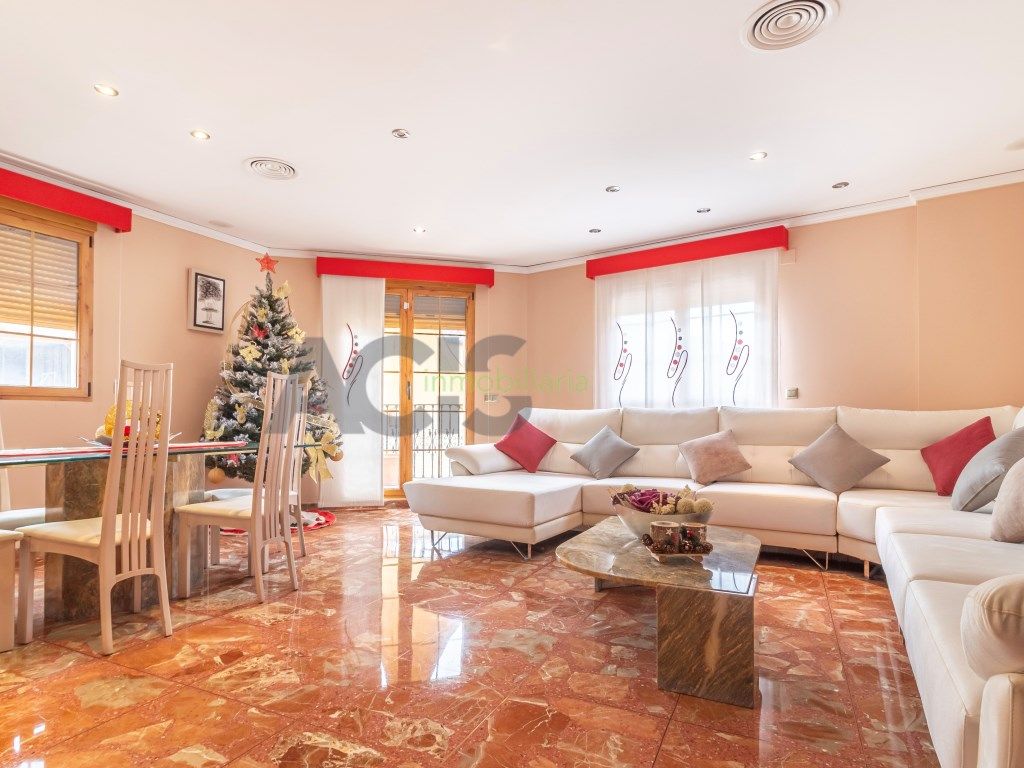 Living room of Flat for sale in Benimodo  with Air Conditioner, Terrace and Balcony