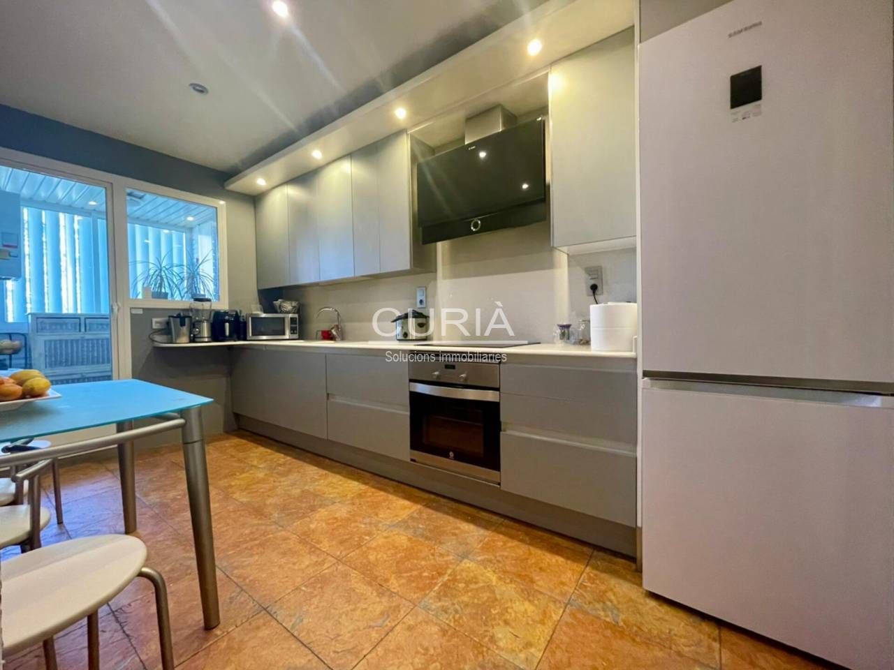 Kitchen of Flat for sale in  Lleida Capital  with Air Conditioner, Heating and Parquet flooring