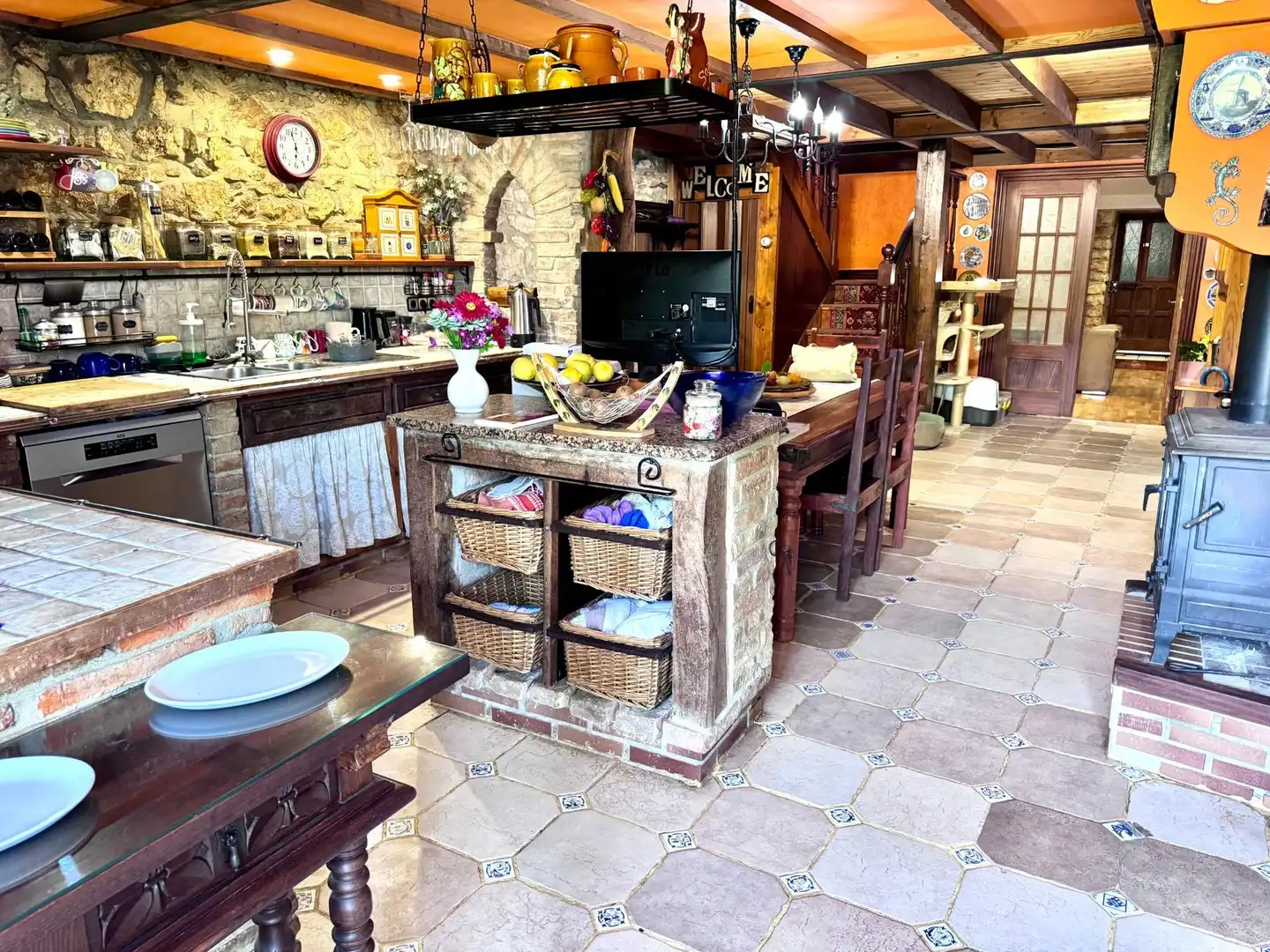 Kitchen of Houses for sale in Marina de Cudeyo  with Heating, Private garden and Terrace