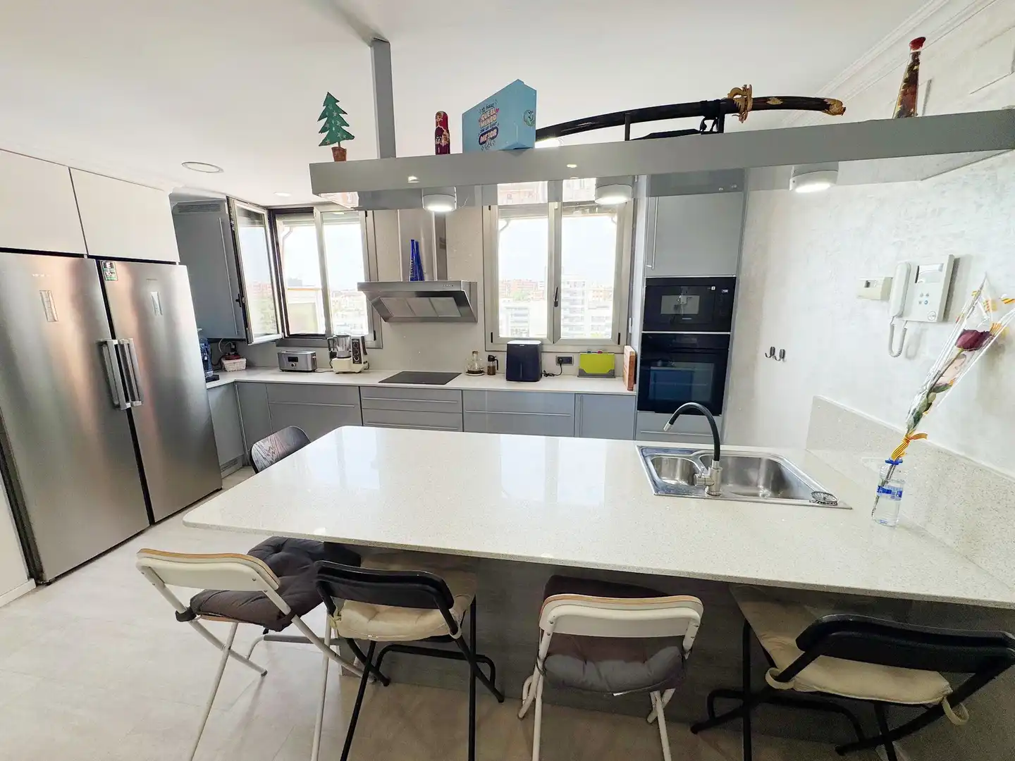 Cocina de Dúplex en venta en Sabadell con Terraza, Trastero y Balcón