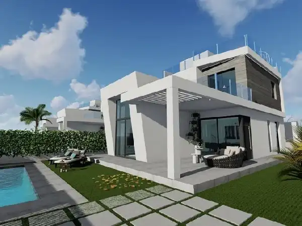 Detached house with pool for sale in Finestrat Pueblo, imagen 9