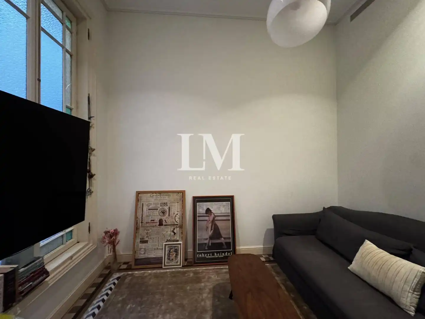 Sala d'estar de Apartament de lloguer en Eixample