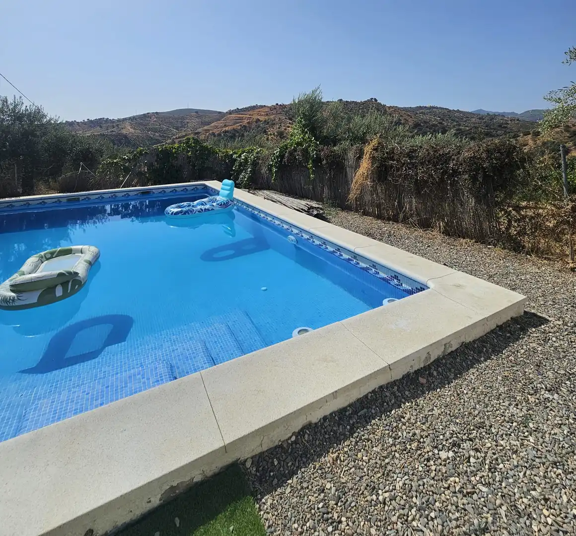 Swimming pool of Country homes for rent in Guaro  with Private garden, Swimming Pool and Furnished