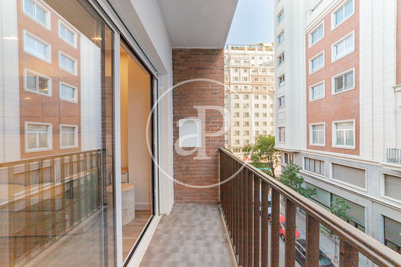 Balcony of Flat to rent in  Madrid Capital  with Air Conditioner, Heating and Furnished