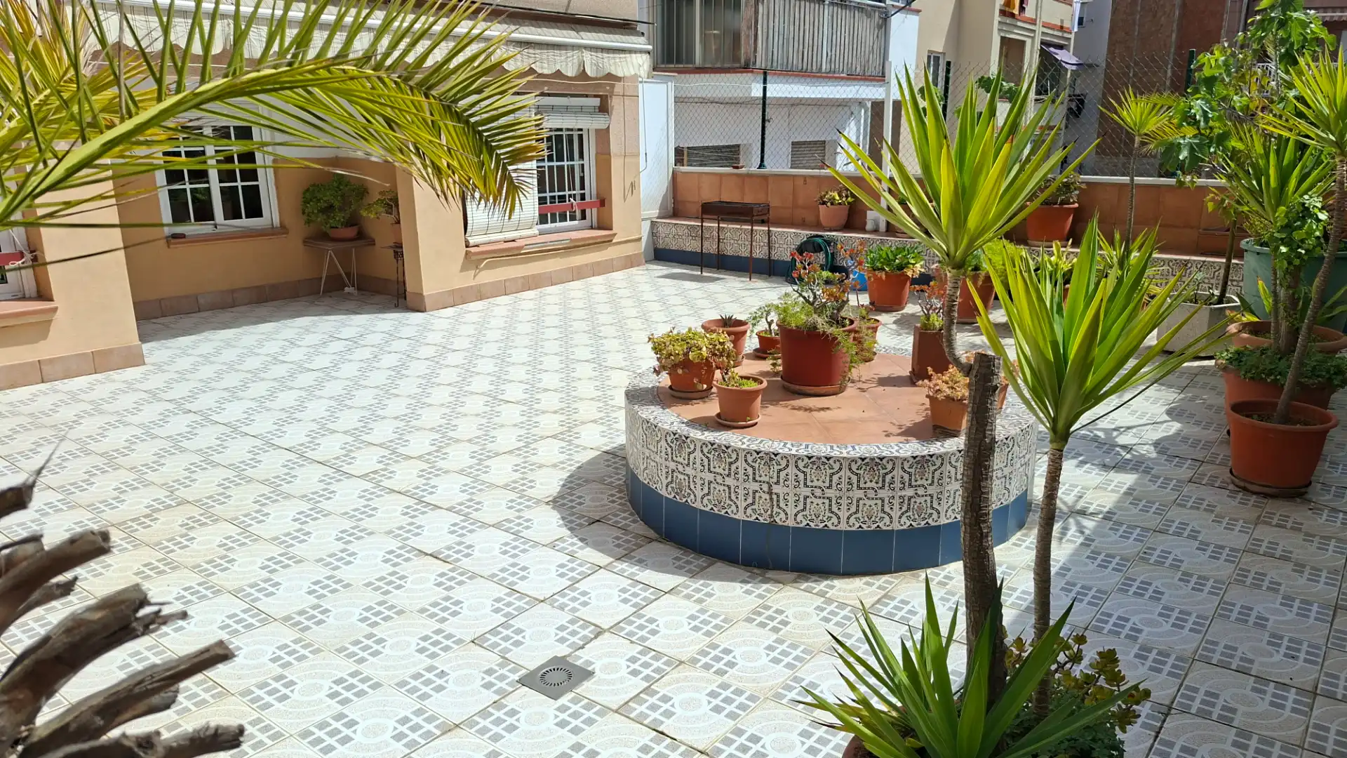 Terrace of Flat for sale in Cornellà de Llobregat  with Air Conditioner, Terrace and Furnished