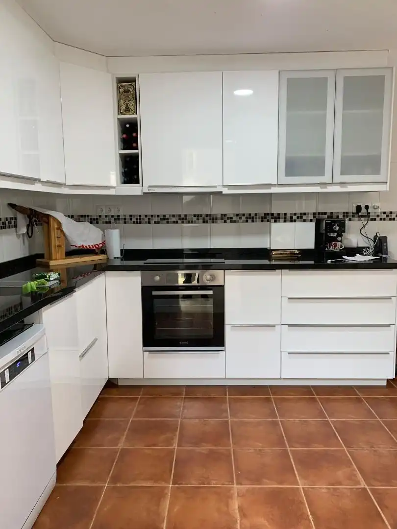 Cuina de Casa o xalet de lloguer en Mijas amb Aire condicionat, Calefacció i Jardí privat