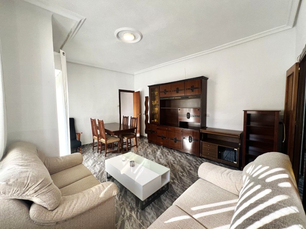Living room of Flat for sale in Cartagena  with Air Conditioner, Terrace and Furnished