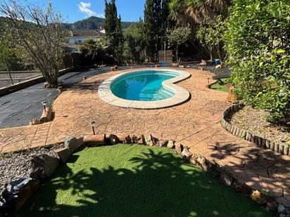 Swimming pool of House or chalet for sale in Cervelló  with Heating, Private garden and Storage room