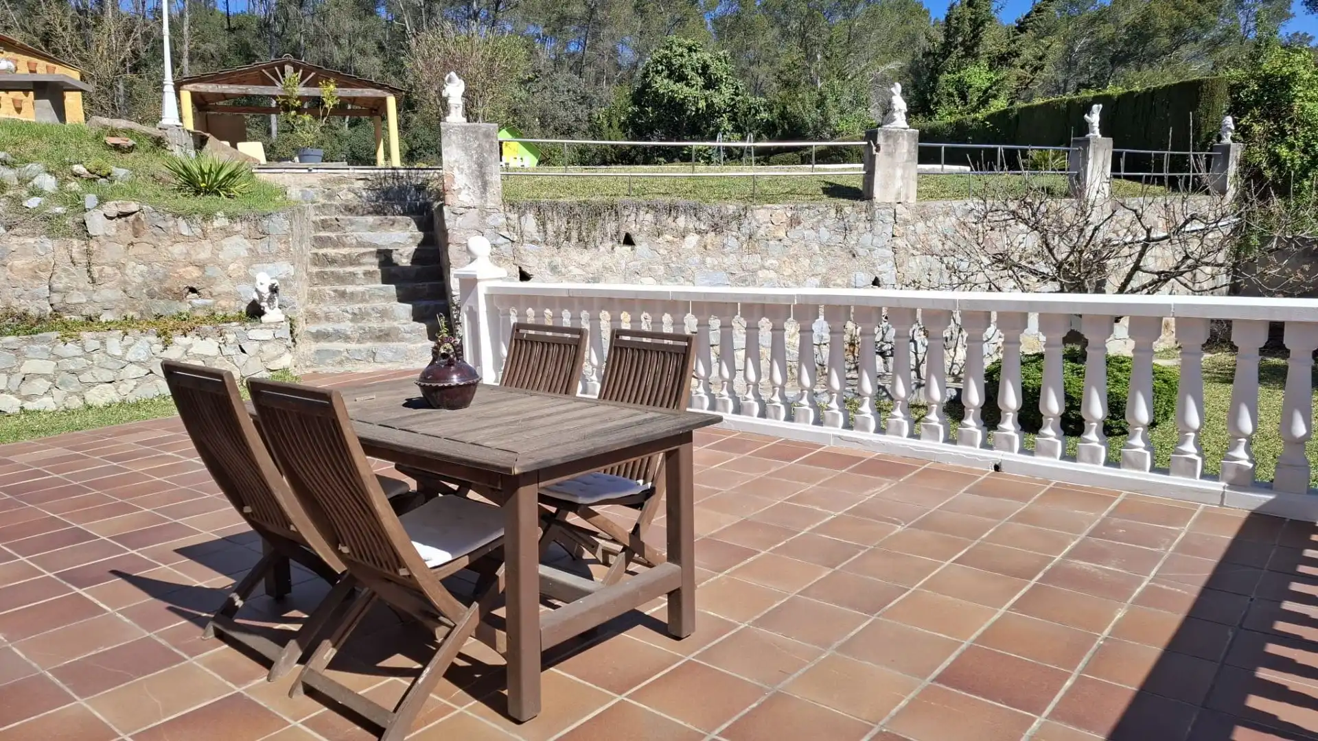 Terrassa de Casa o xalet en venda en Cervelló amb Calefacció, Terrassa i Piscina