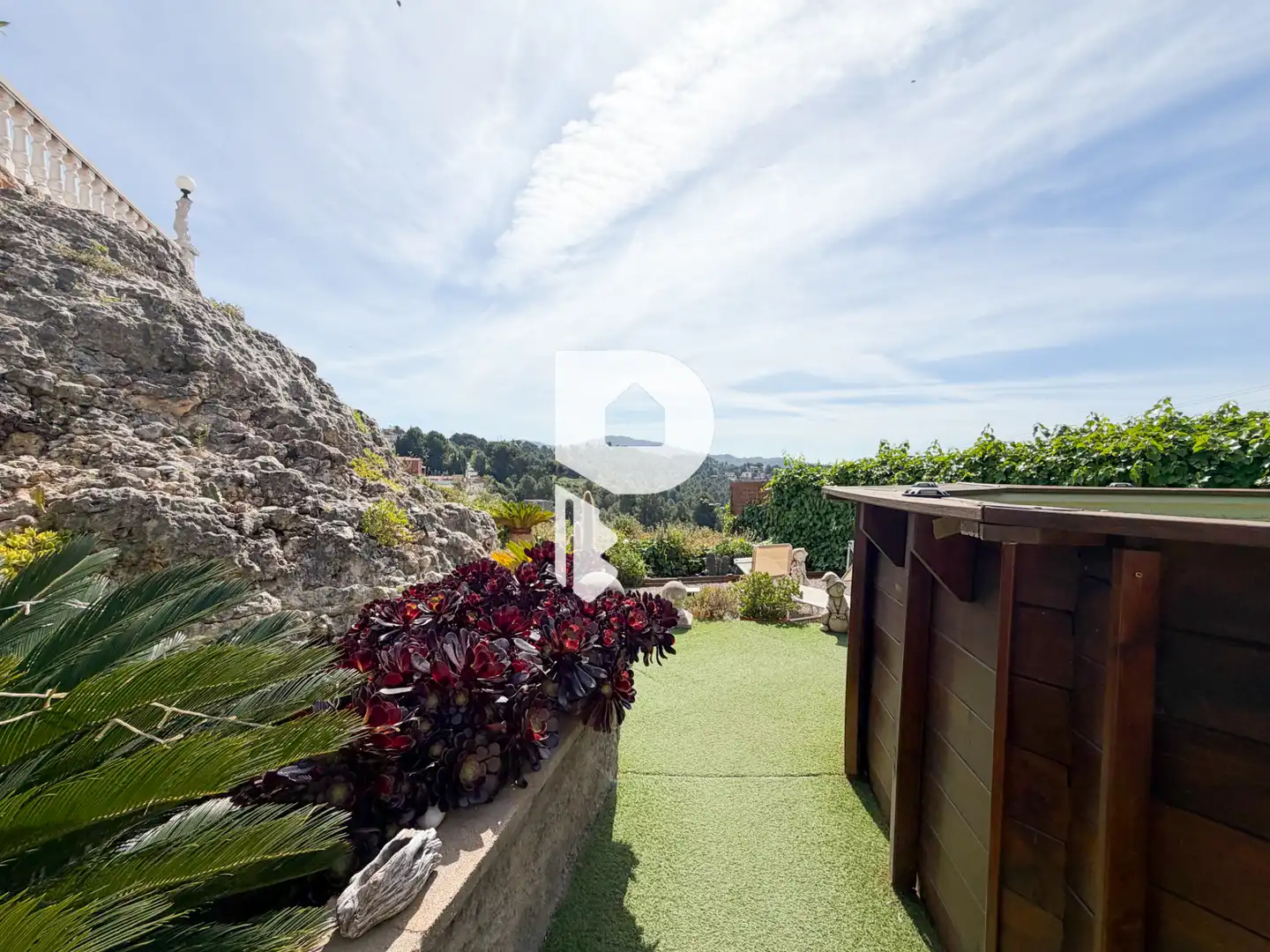 Jardí de Casa o xalet en venda en El Papiol amb Aire condicionat, Calefacció i Jardí privat