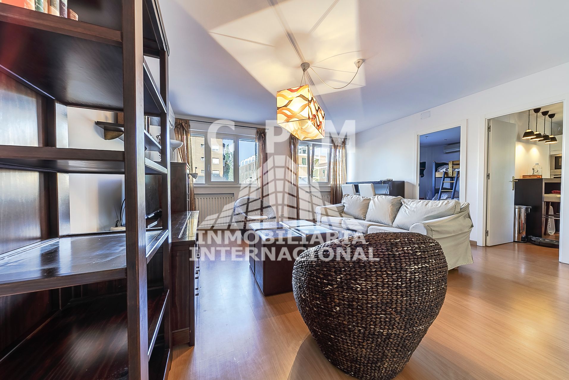 Exterior view of Flat to rent in  Madrid Capital  with Air Conditioner, Heating and Furnished