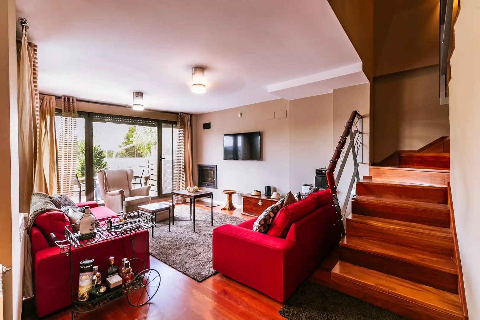 Sala d'estar de Casa o xalet en venda en Sabiñánigo