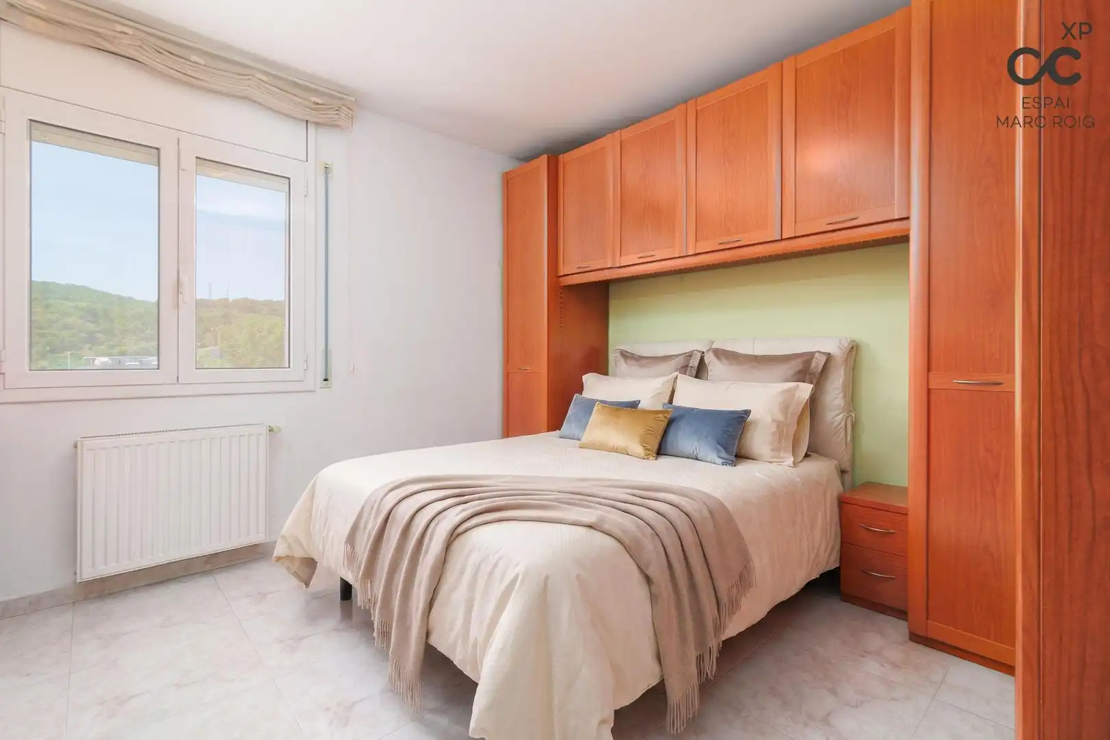 Schlafzimmer von Wohnung zum Verkauf in La Jonquera mit Klimaanlage, Heizung und Terrasse