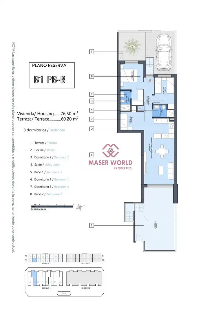 Bungalow avec piscine à vendre à Dolores, imagen 24