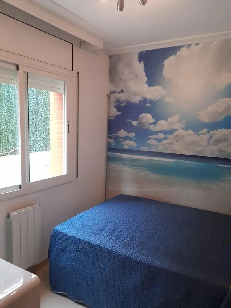 Schlafzimmer von Haus oder Chalet zur Miete in Premià de Mar mit Klimaanlage, Terrasse und Balkon