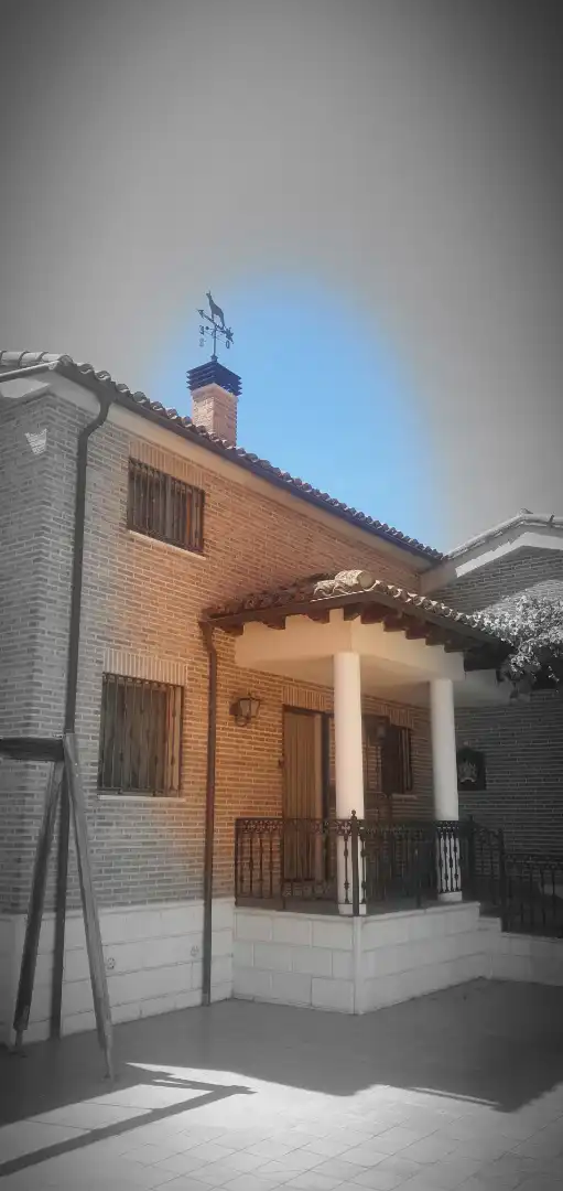 Exterior view of Houses for sale in Medina del Campo  with Heating, Private garden and Terrace