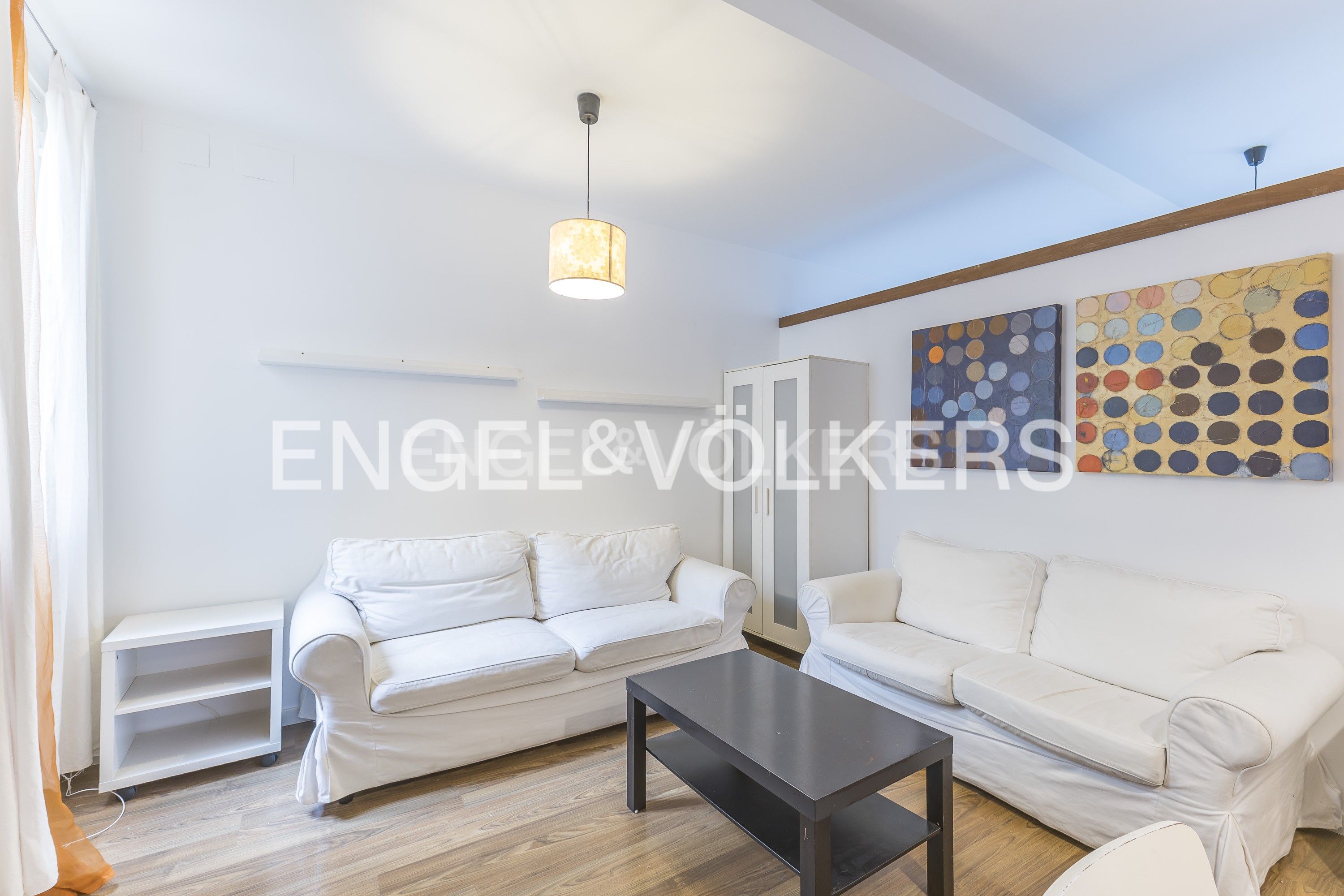 Living room of Apartment to rent in Rivas-Vaciamadrid  with Air Conditioner, Heating and Parquet flooring