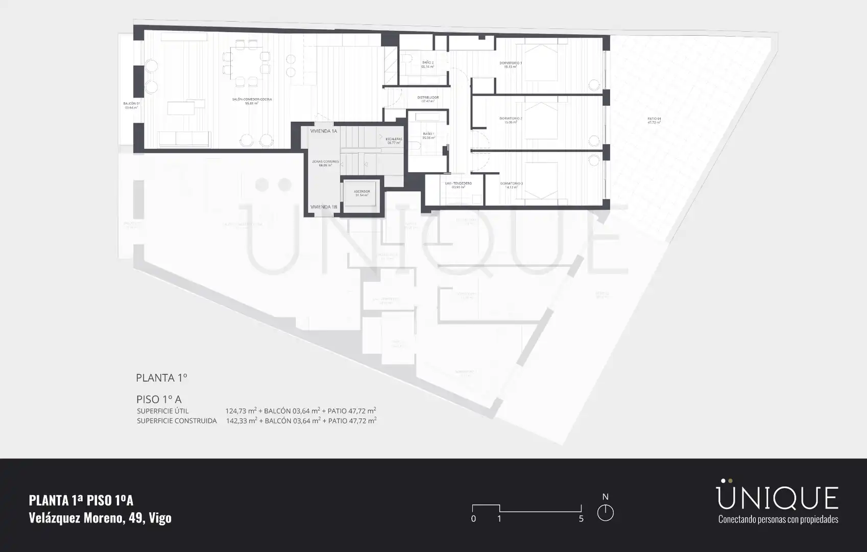 Wohnung mit Aufzug zum Verkauf in Rúa Velázquez Moreno 49, imagen 6