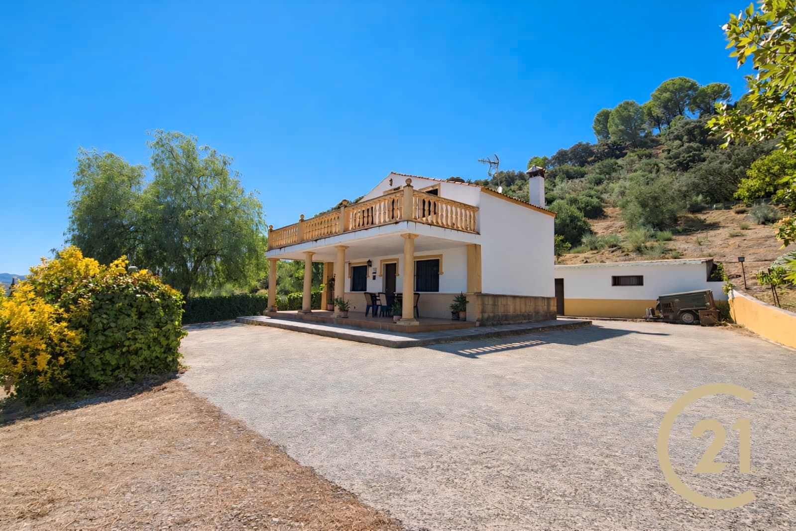 Vista exterior de Casa o xalet en venda en Ronda amb Aire condicionat, Calefacció i Jardí privat