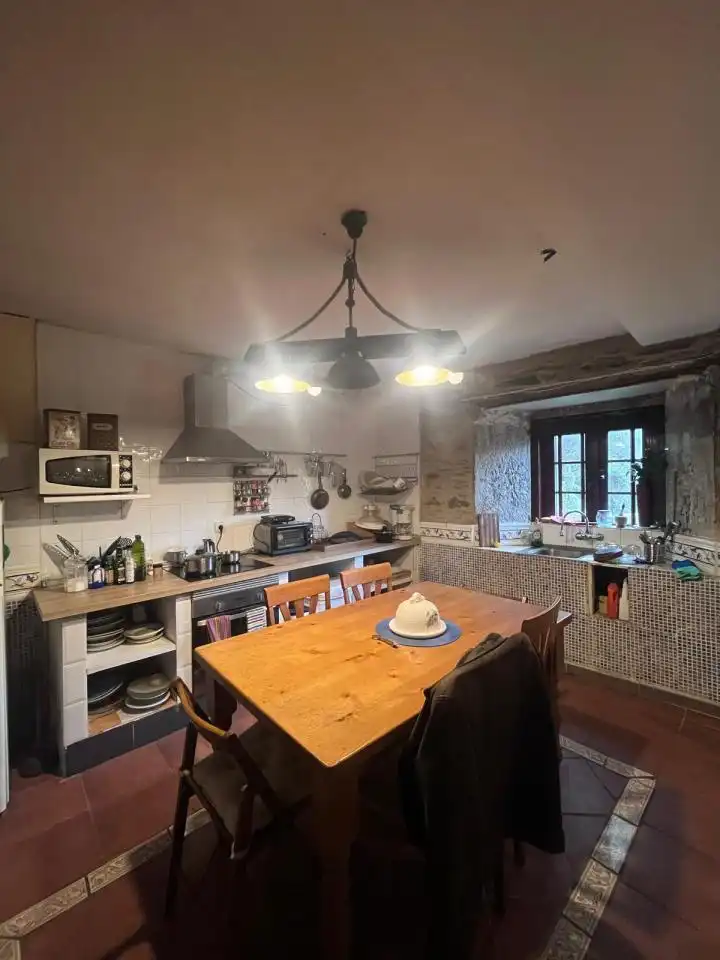 Küche von Country house zum Verkauf in San Sadurniño mit Heizung, Privatgarten und Schwimmbad