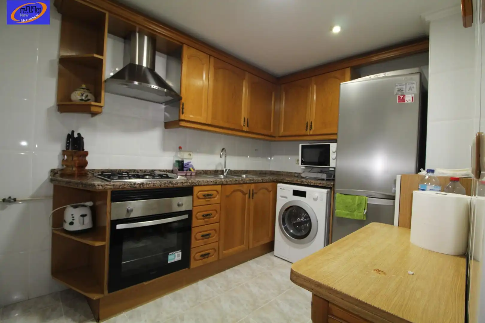 Kitchen of Flat for rent in Mislata  with Air Conditioner, Heating and Furnished