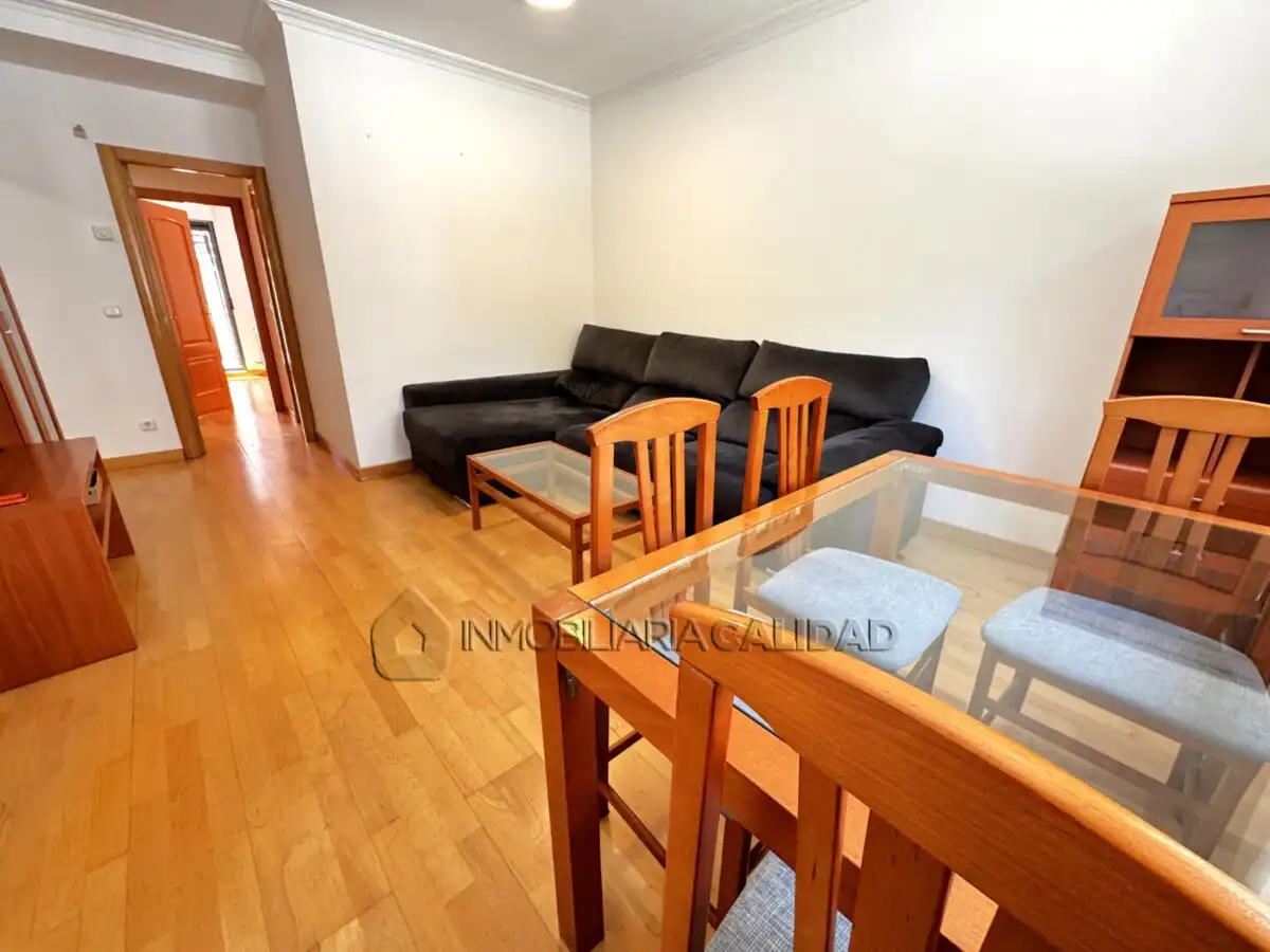 Living room of Flat for rent in Burgos  with Heating, Terrace and Storage room
