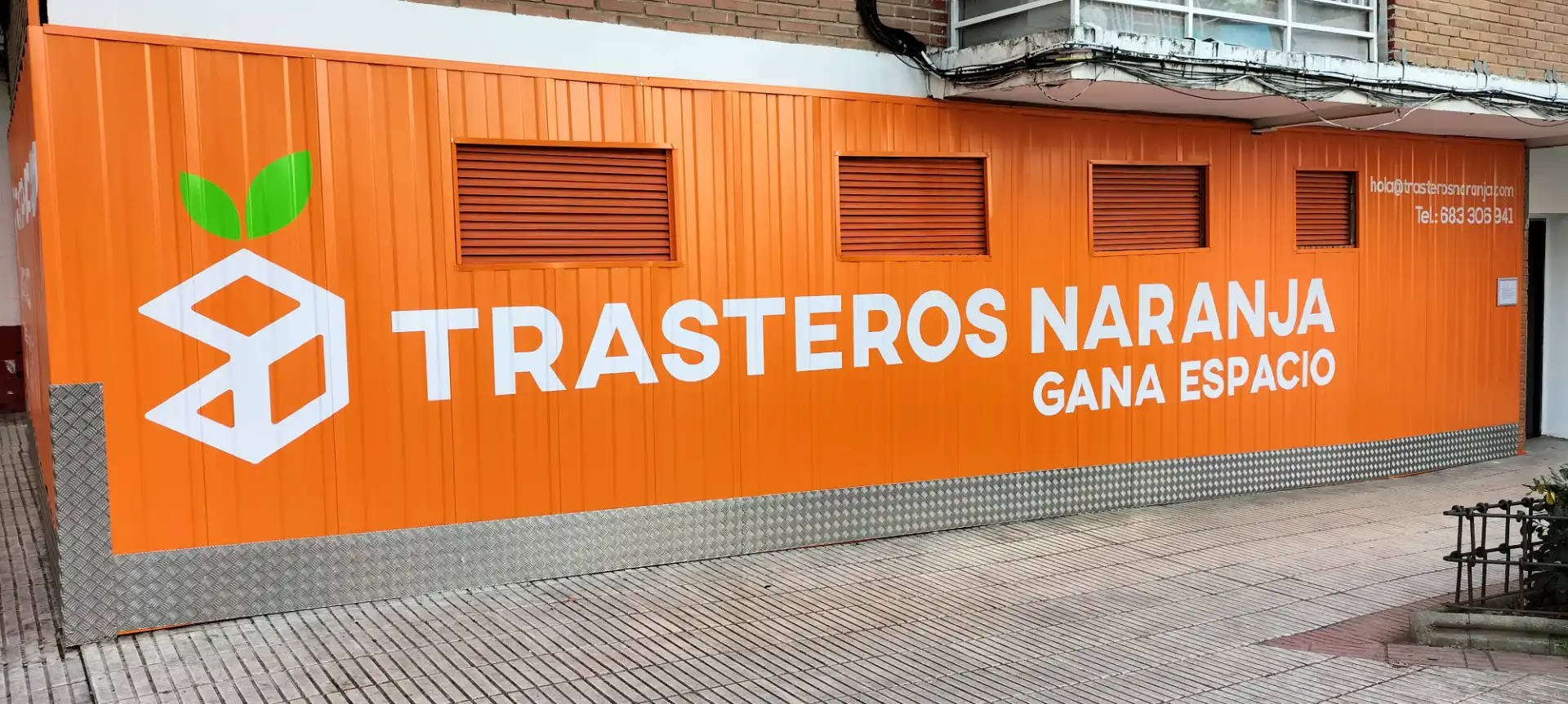Vista exterior de Trastero de alquiler en Alcorcón con Alarma