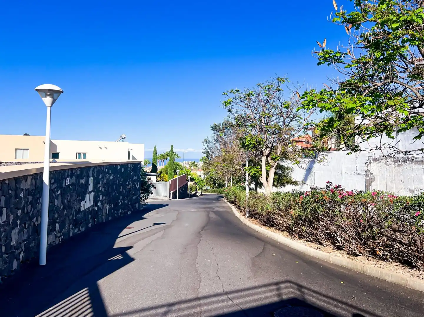 Vista exterior de Dúplex en venta en Adeje con Aire acondicionado, Jardín privado y Terraza