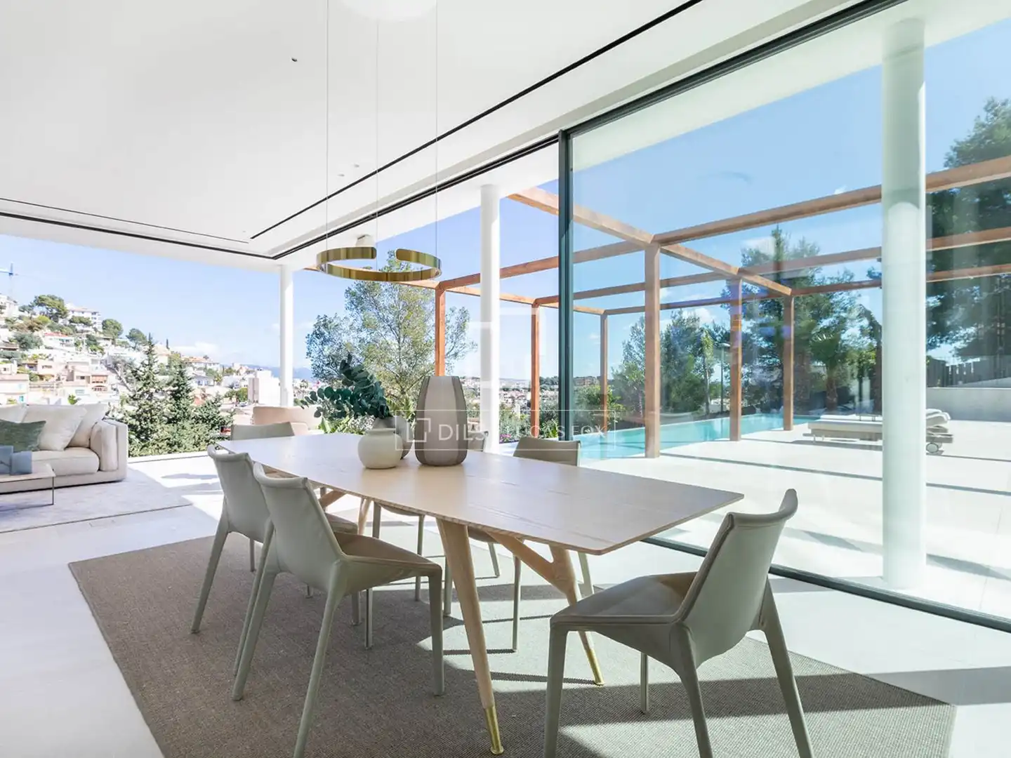 Dining room of Houses for sale in Calvià  with Air Conditioner, Private garden and Terrace