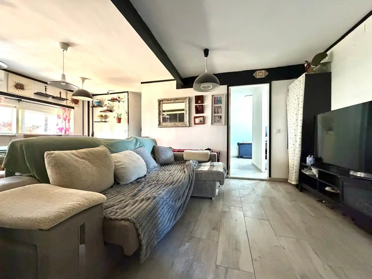 Sala de estar de Piso en venta en El Puerto de Santa María con Aire acondicionado, Calefacción y Piscina comunitaria
