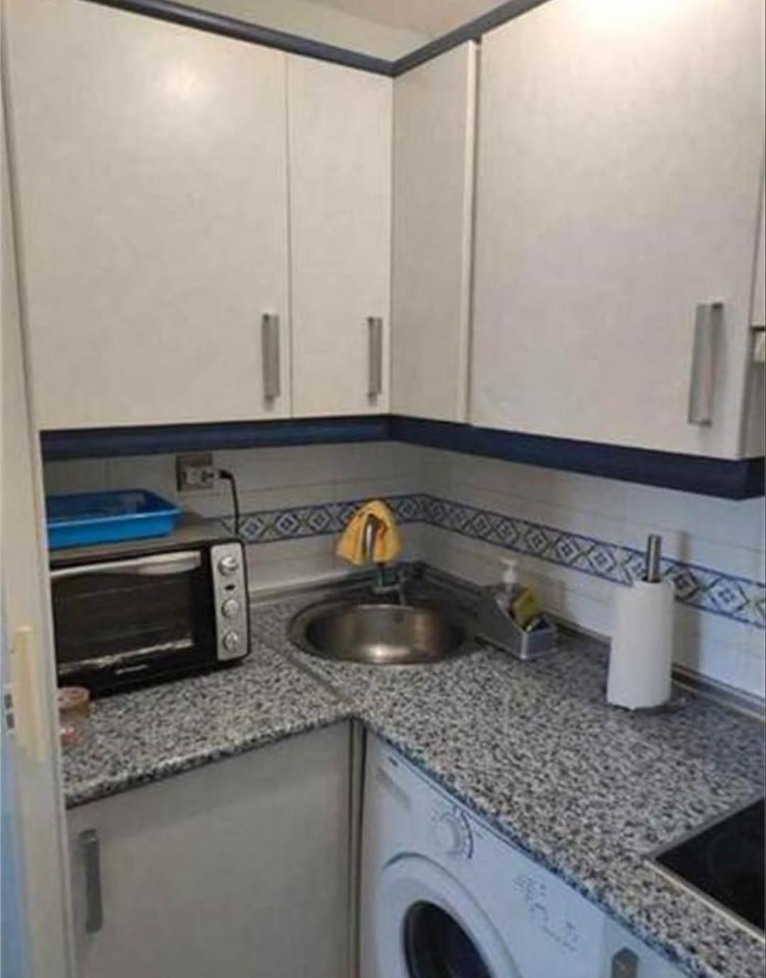 Kitchen of Flat for sale in Vícar  with Terrace