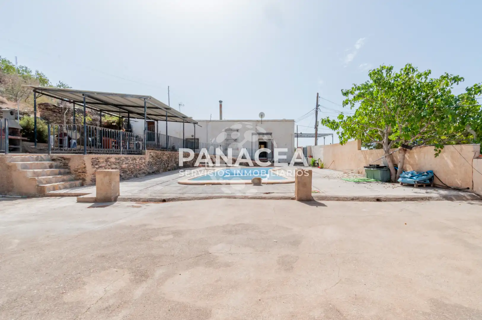 Exterior view of Houses for sale in Gérgal  with Private garden, Terrace and Swimming Pool