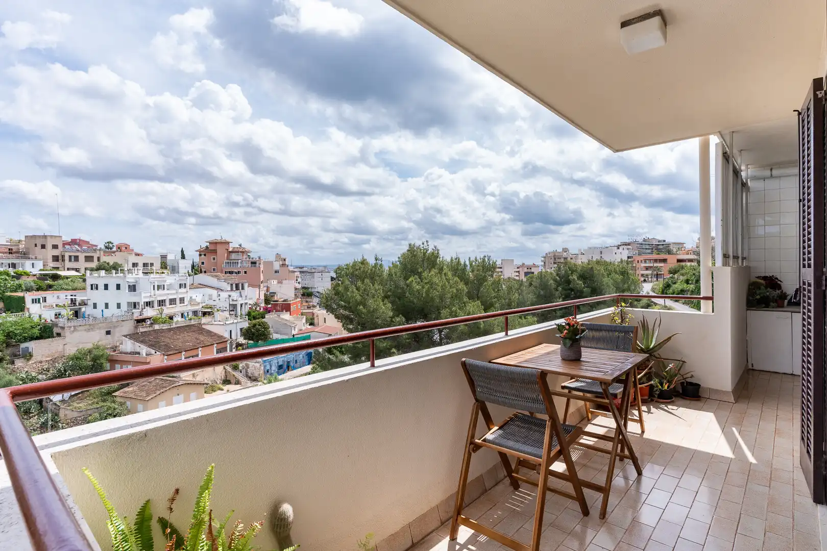 Terrassa de Apartament en venda en  Palma de Mallorca amb Calefacció i Terrassa