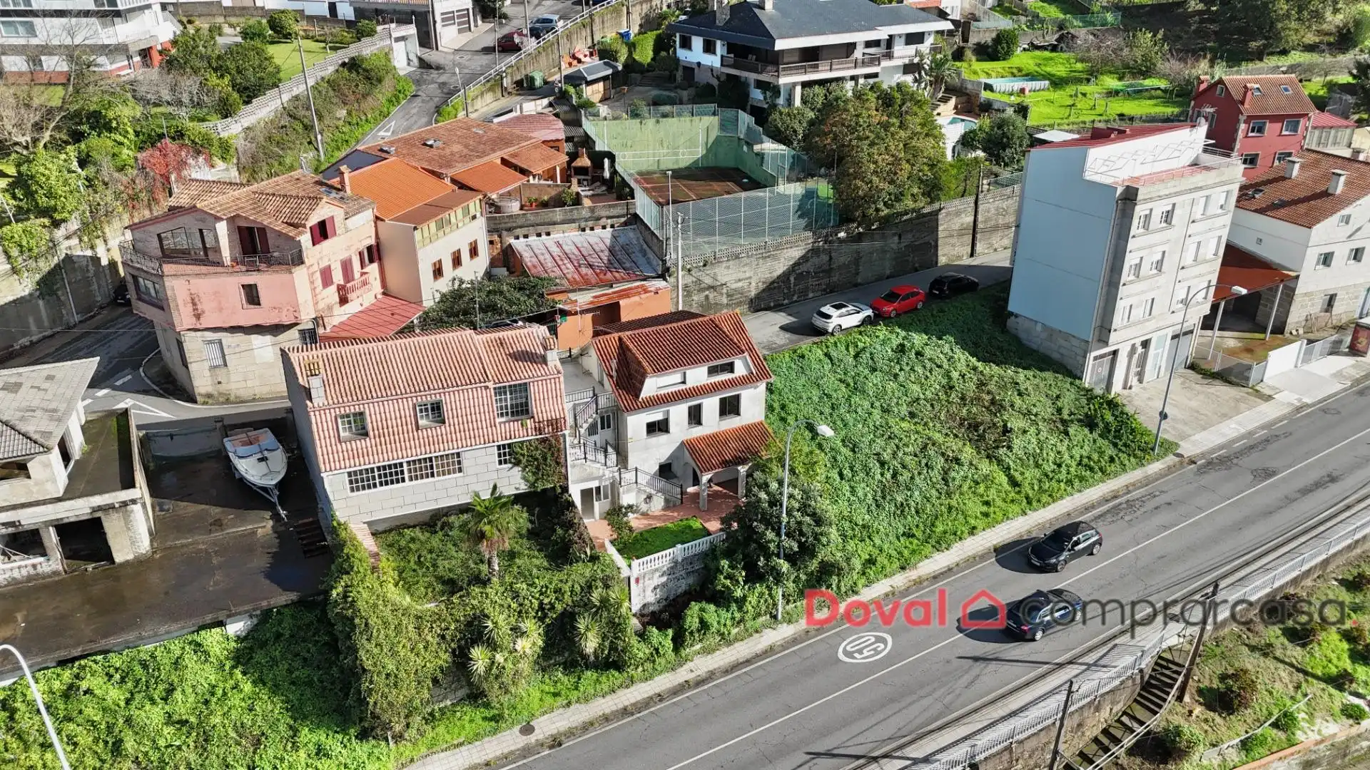 Exterior view of Houses for sale in Vigo   with Heating, Private garden and Parquet flooring