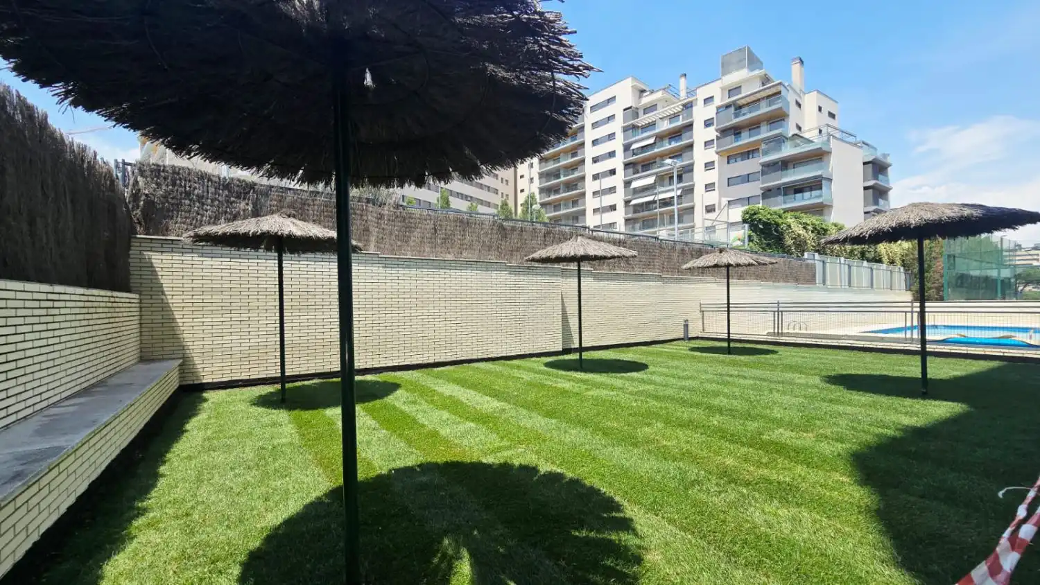 Jardín de Ático de alquiler en Madrid con Aire acondicionado, Calefacción y Terraza
