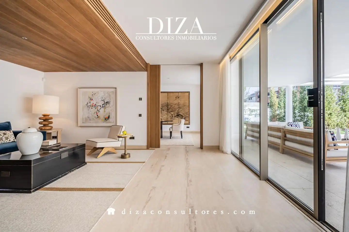 Sala de estar de Casa o chalet en venta en Madrid con Aire acondicionado, Calefacción y Terraza