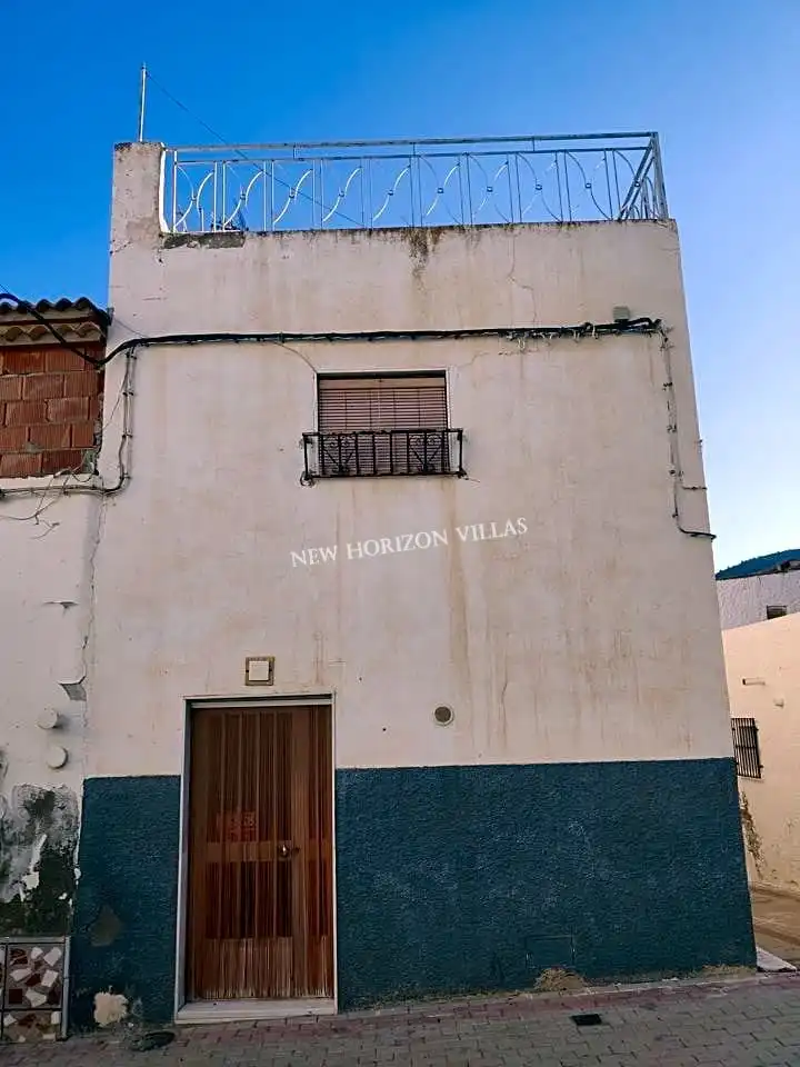 Vista exterior de Casa o xalet en venda en Líjar amb Terrassa, Balcó i Internet