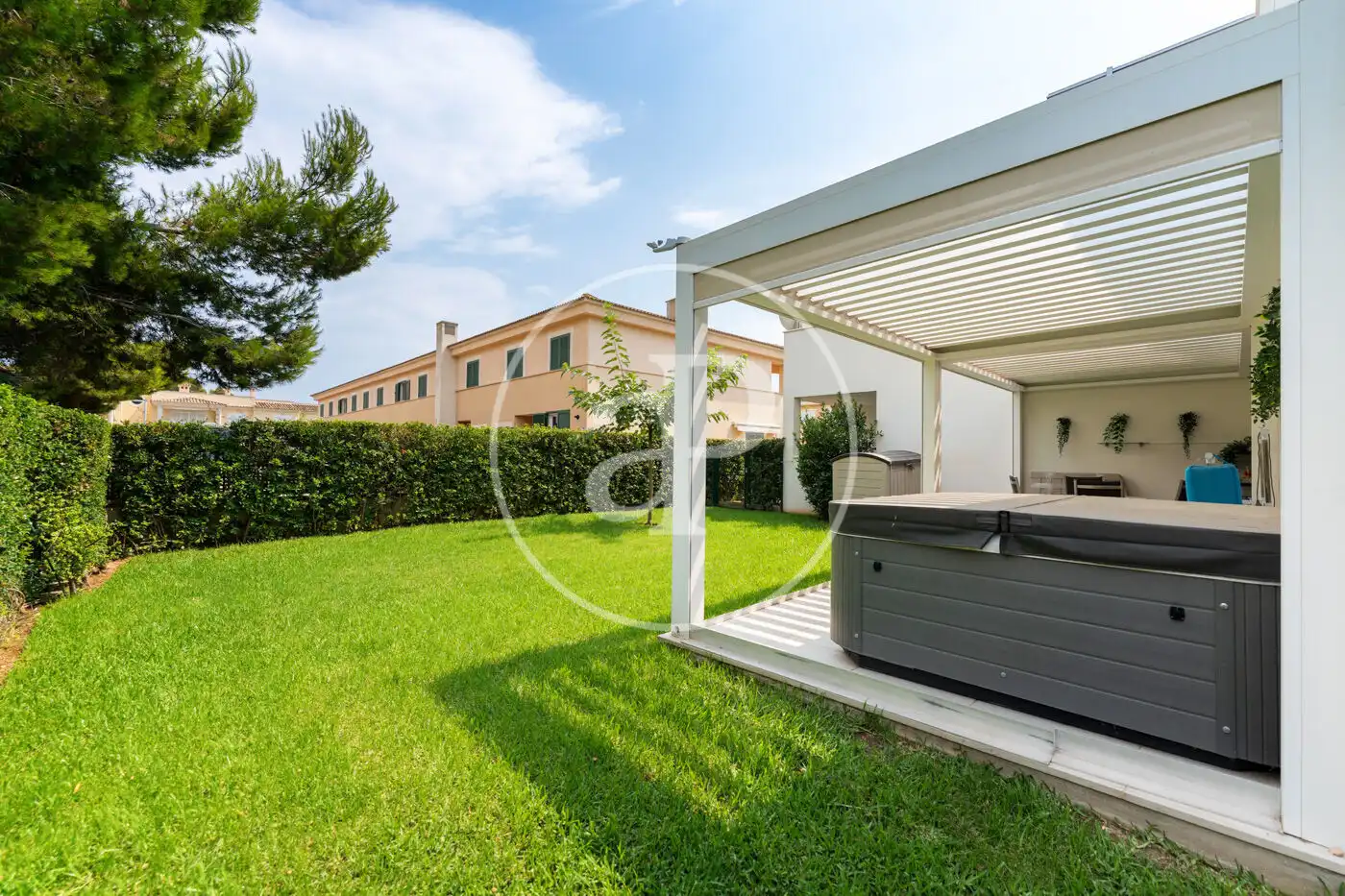 Jardín de Casa adosada en venta en  Palma de Mallorca con Aire acondicionado, Calefacción y Jardín privado