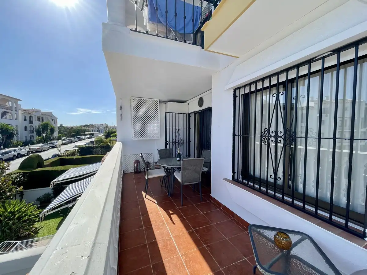 Exterior view of Ground floor for sale in Mijas  with Air Conditioner, Heating and Terrace