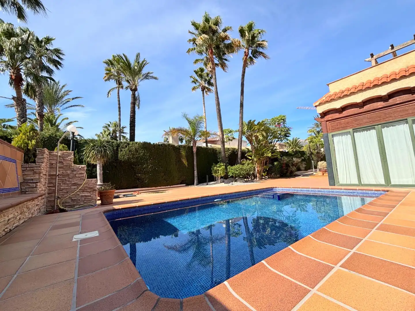 Schwimmbecken von Haus oder Chalet zum Verkauf in Benidorm mit Klimaanlage, Terrasse und Schwimmbad