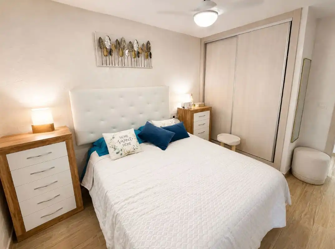 Habitación de Apartamento en venta en Calpe / Calp con Aire acondicionado, Calefacción y Terraza