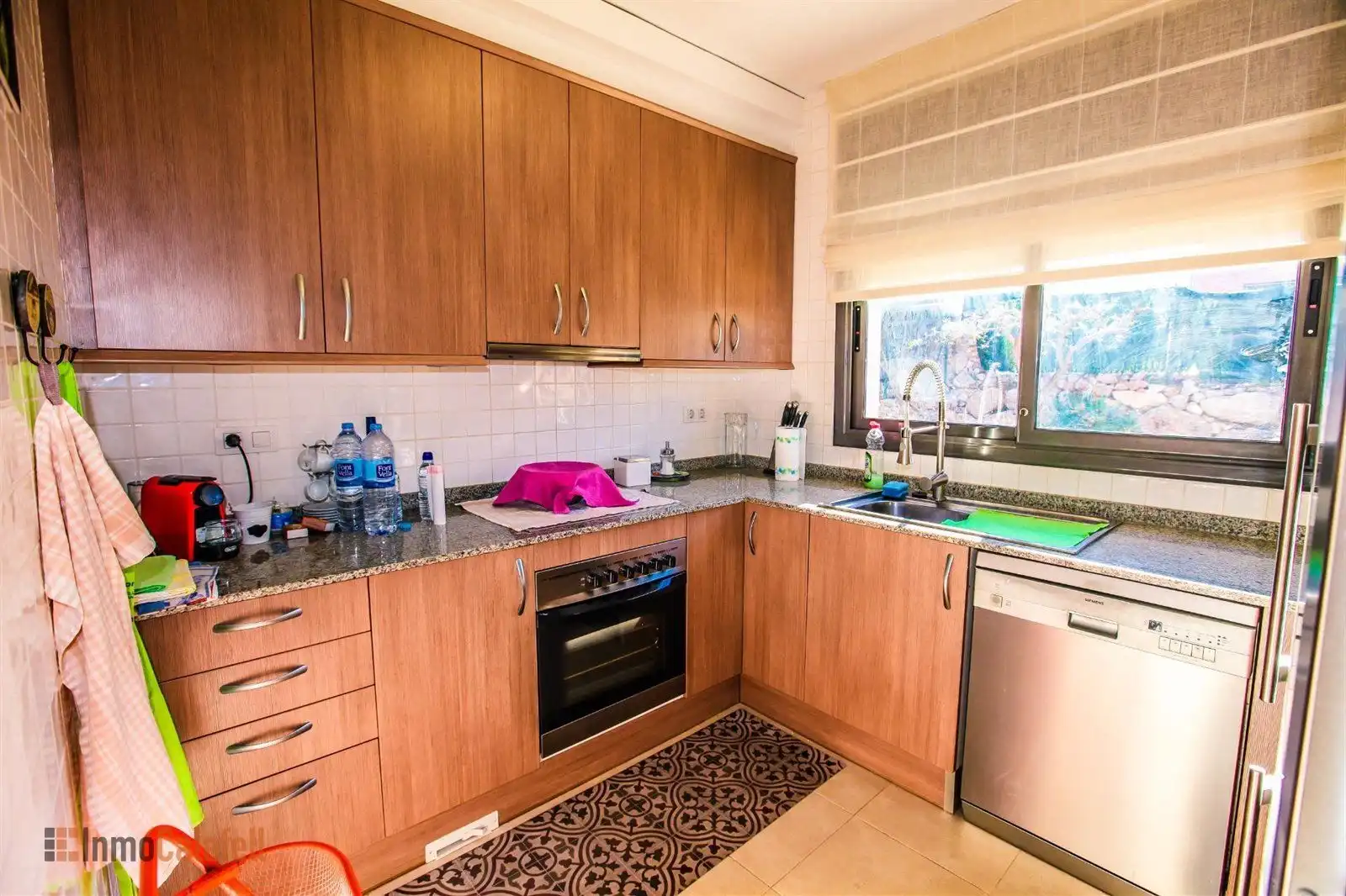 Küche von Haus oder Chalet zur Miete in Calafell mit Klimaanlage, Heizung und Terrasse