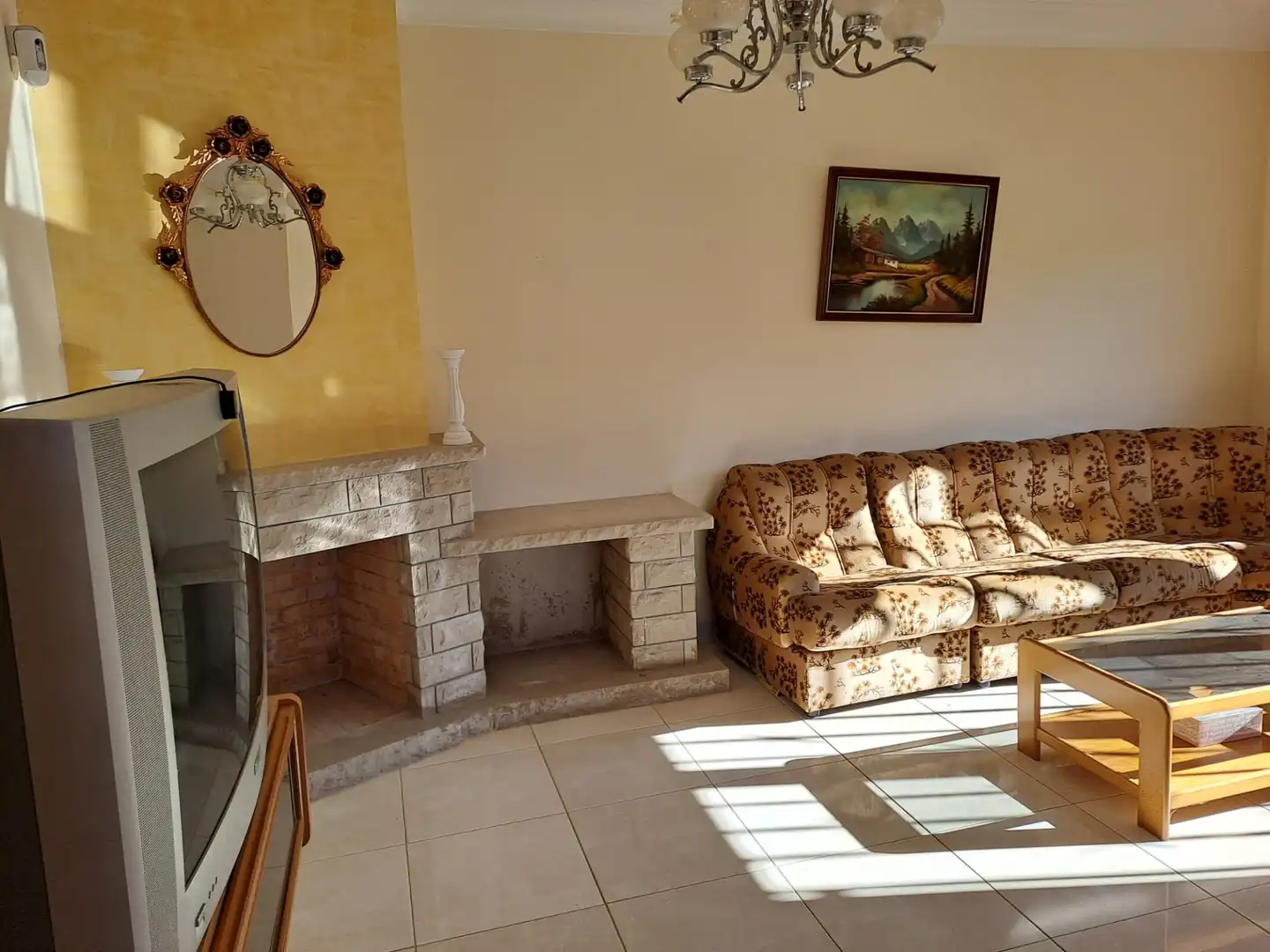 Wohnzimmer von Haus oder Chalet zum Verkauf in Cunit mit Klimaanlage, Privatgarten und Terrasse