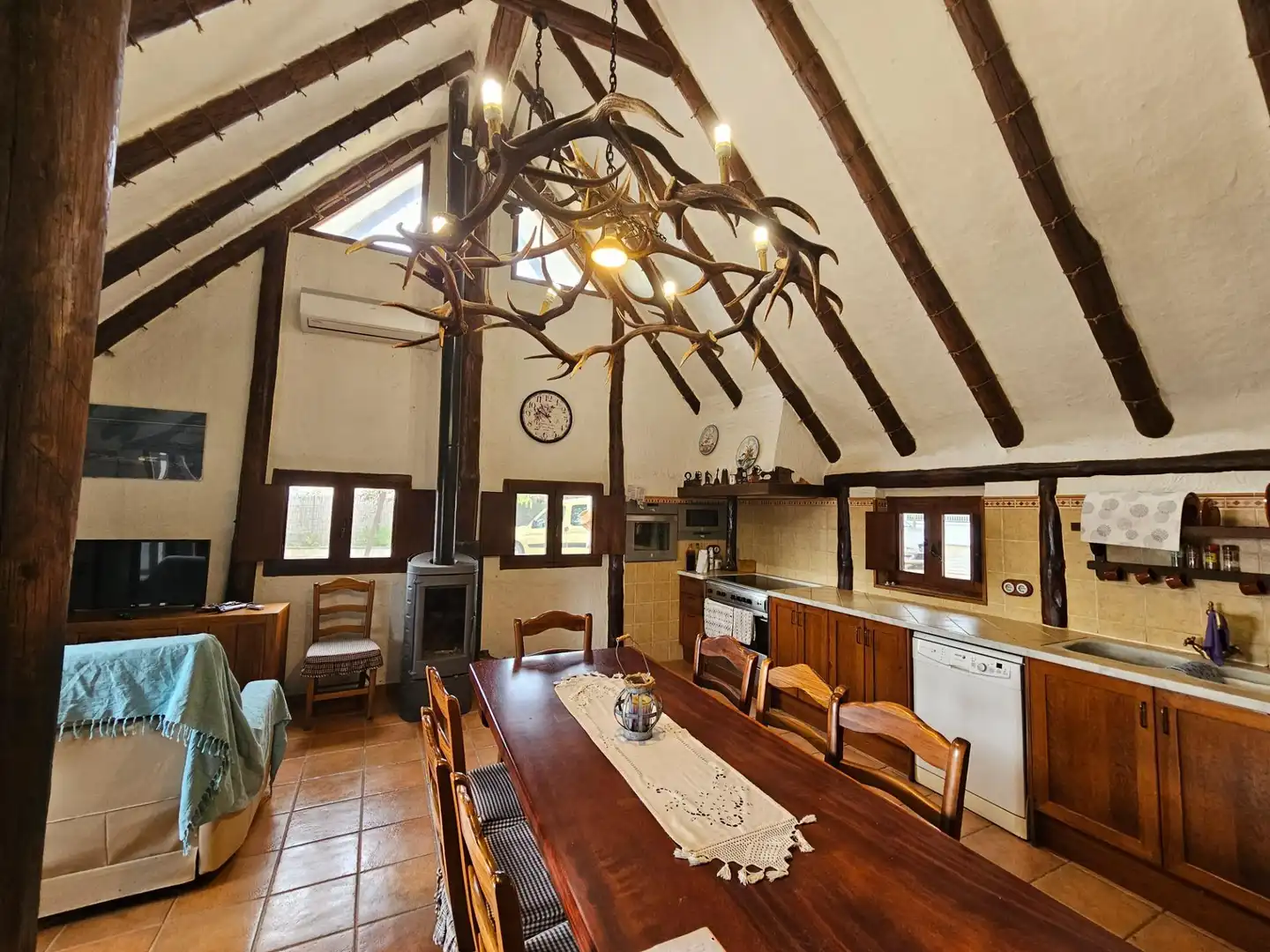 Dining room of Country homes for sale in Amposta  with Air Conditioner, Private garden and Terrace