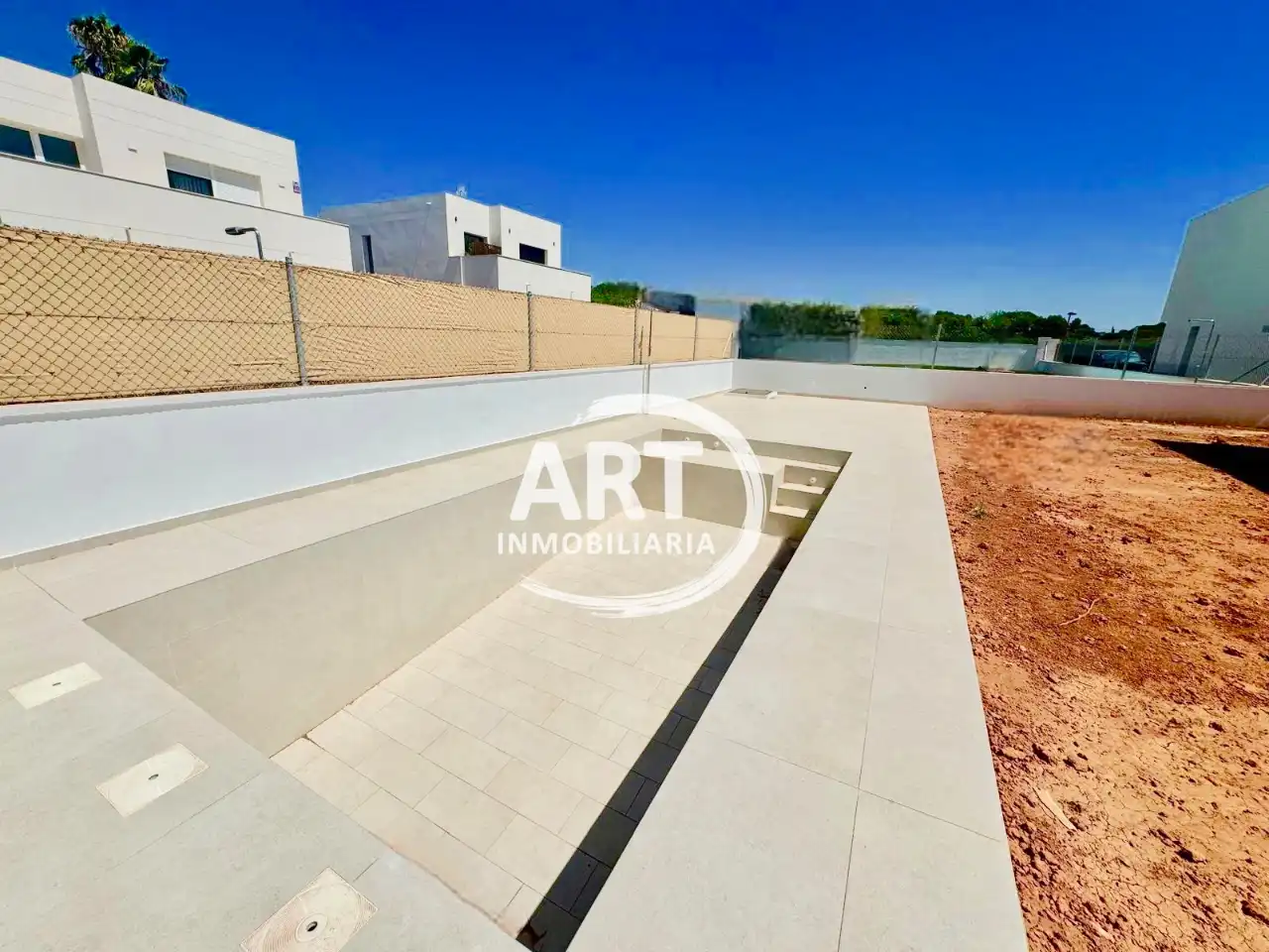 Vista exterior de Casa o chalet en venta en San Antonio de Benagéber con Aire acondicionado, Jardín privado y Terraza