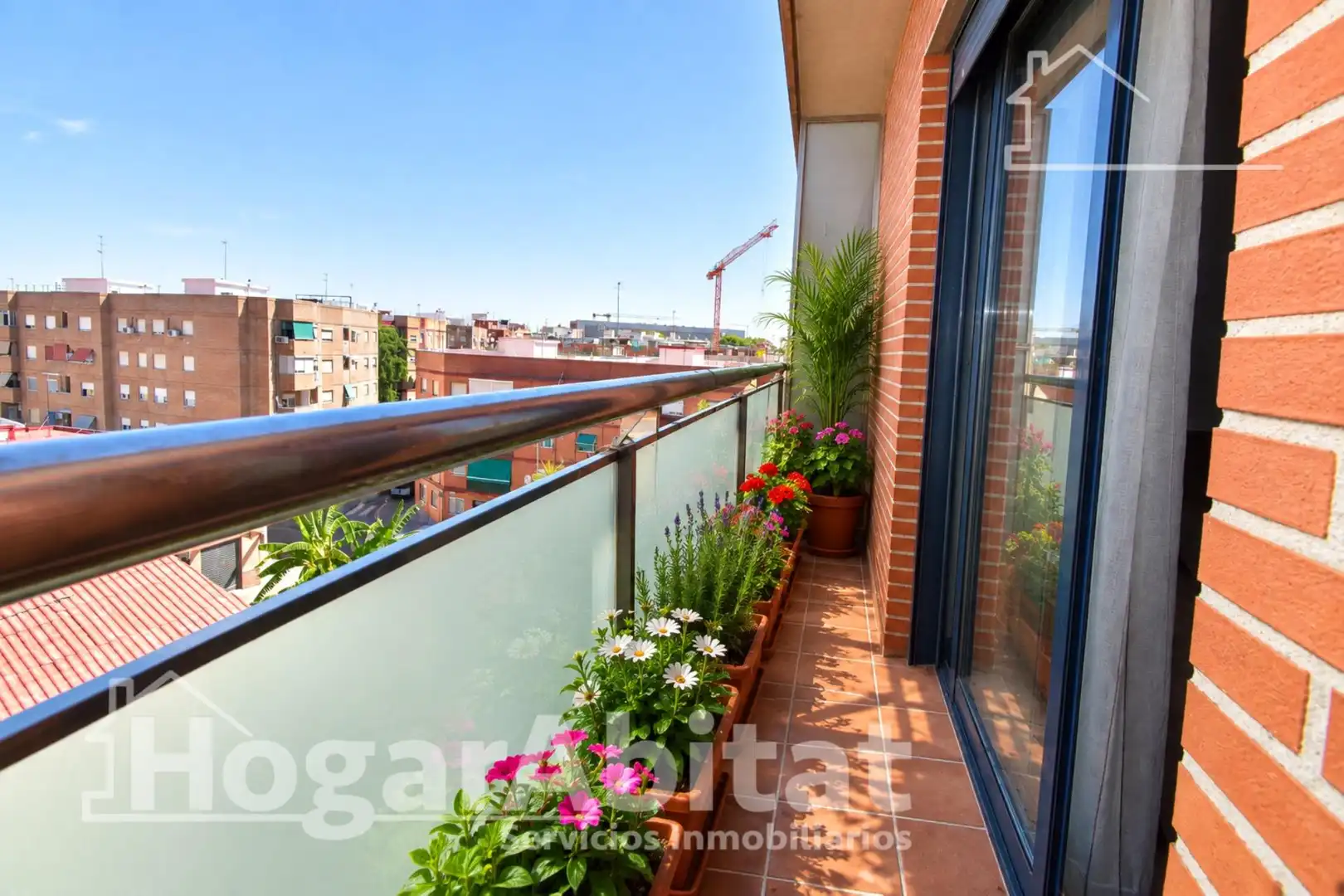 Terrace of Flat for sale in Torrent  with Air Conditioner, Heating and Furnished