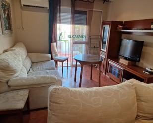 Living room of Flat for sale in  Sevilla Capital  with Air Conditioner and Balcony